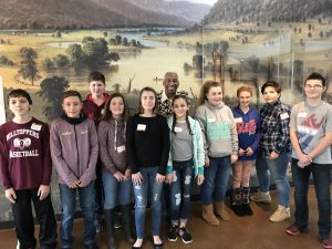 Students participate in Underground Railroad workshop