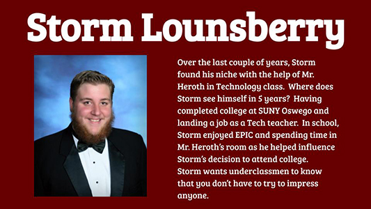 Storm Lounsbury spotlight