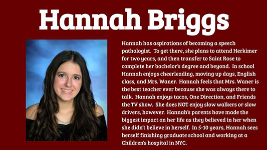 Hannah Briggs photo and profile