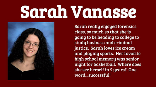 Sarah Vanasse spotlight