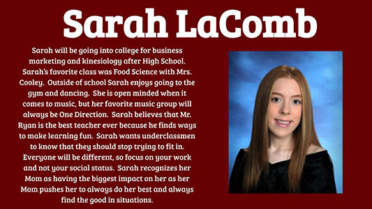 Sarah LaComb photo and profile