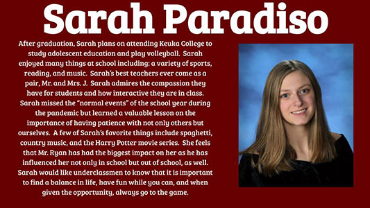 Sarah Paradiso photo and profile