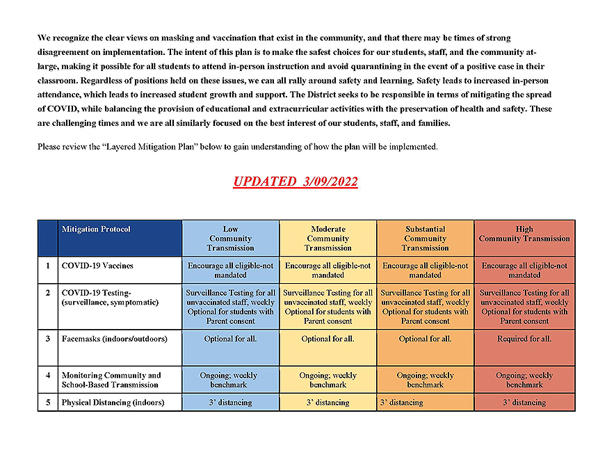 Fort Plain Layered Mitigation Planning, Update 3-9-2022 - page 2