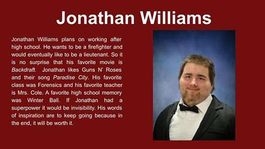 Jonathan Williams photo and profile