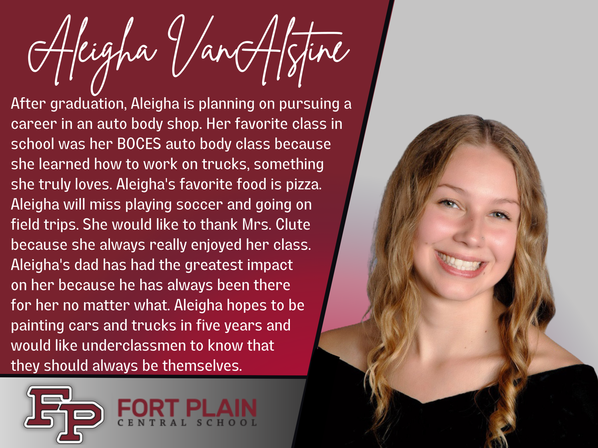 Celebrating the Class of 2023! Fort Plain Central School District