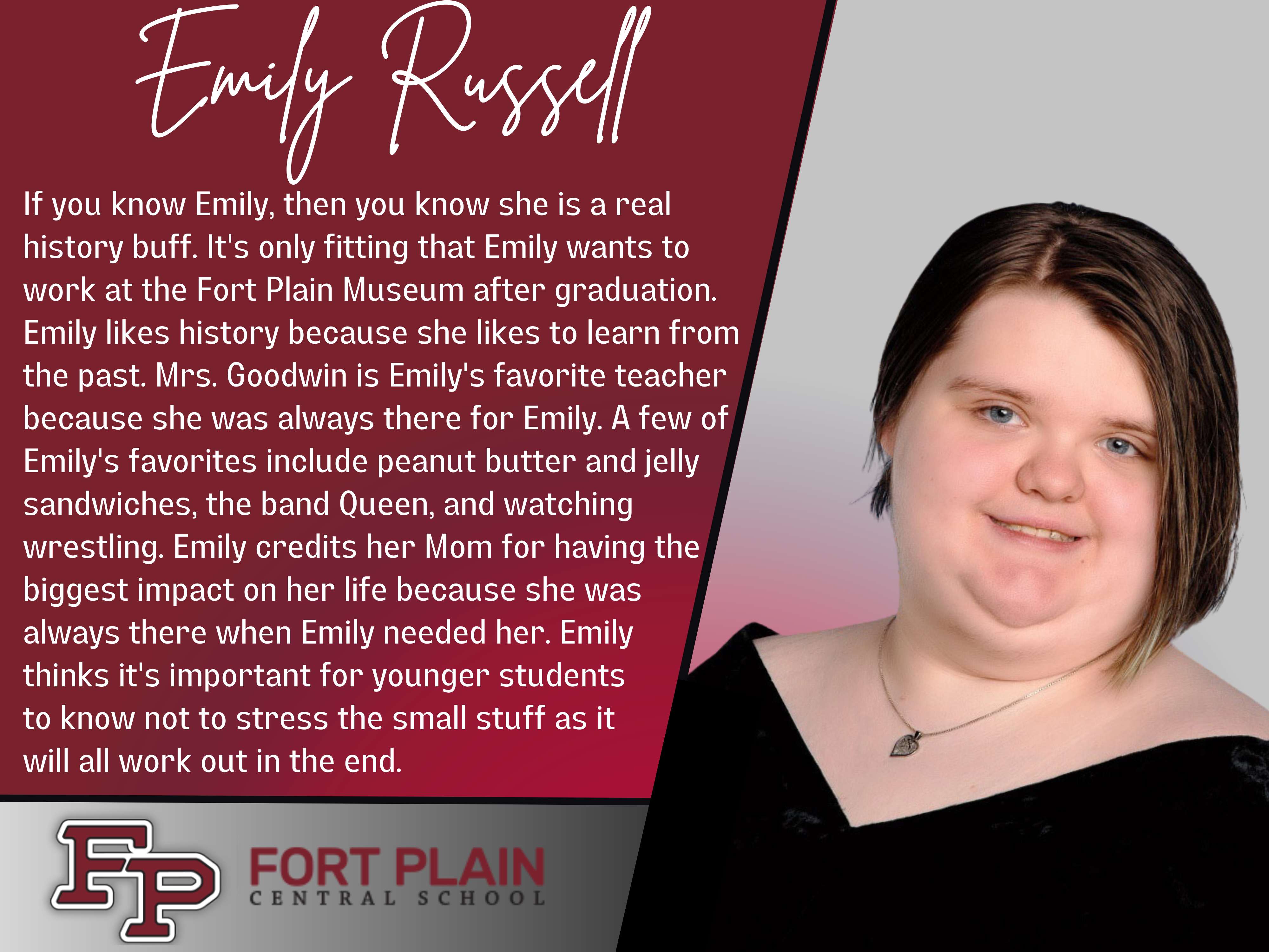 photo of and info about Emily