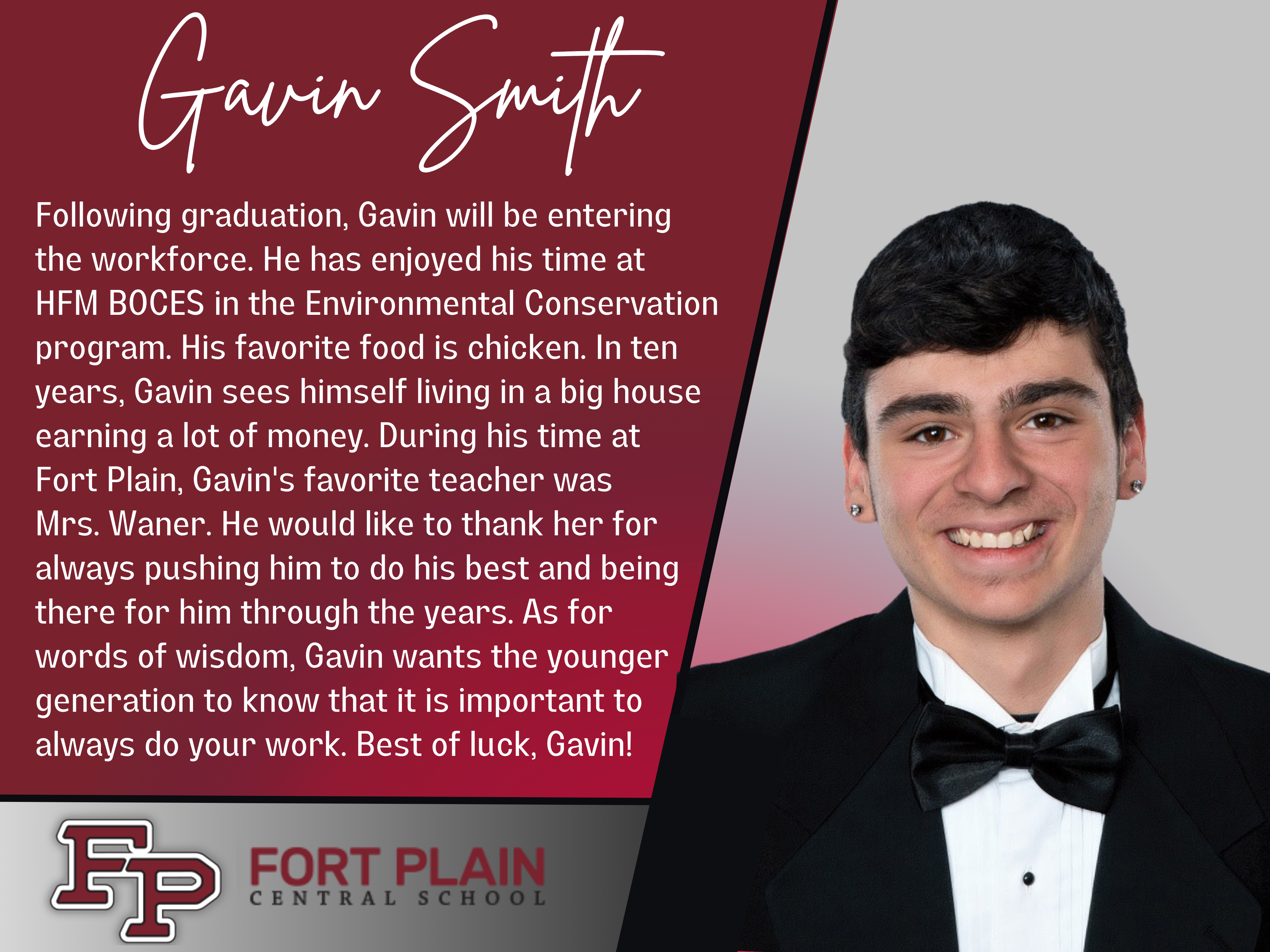 photo of and info about Gavin