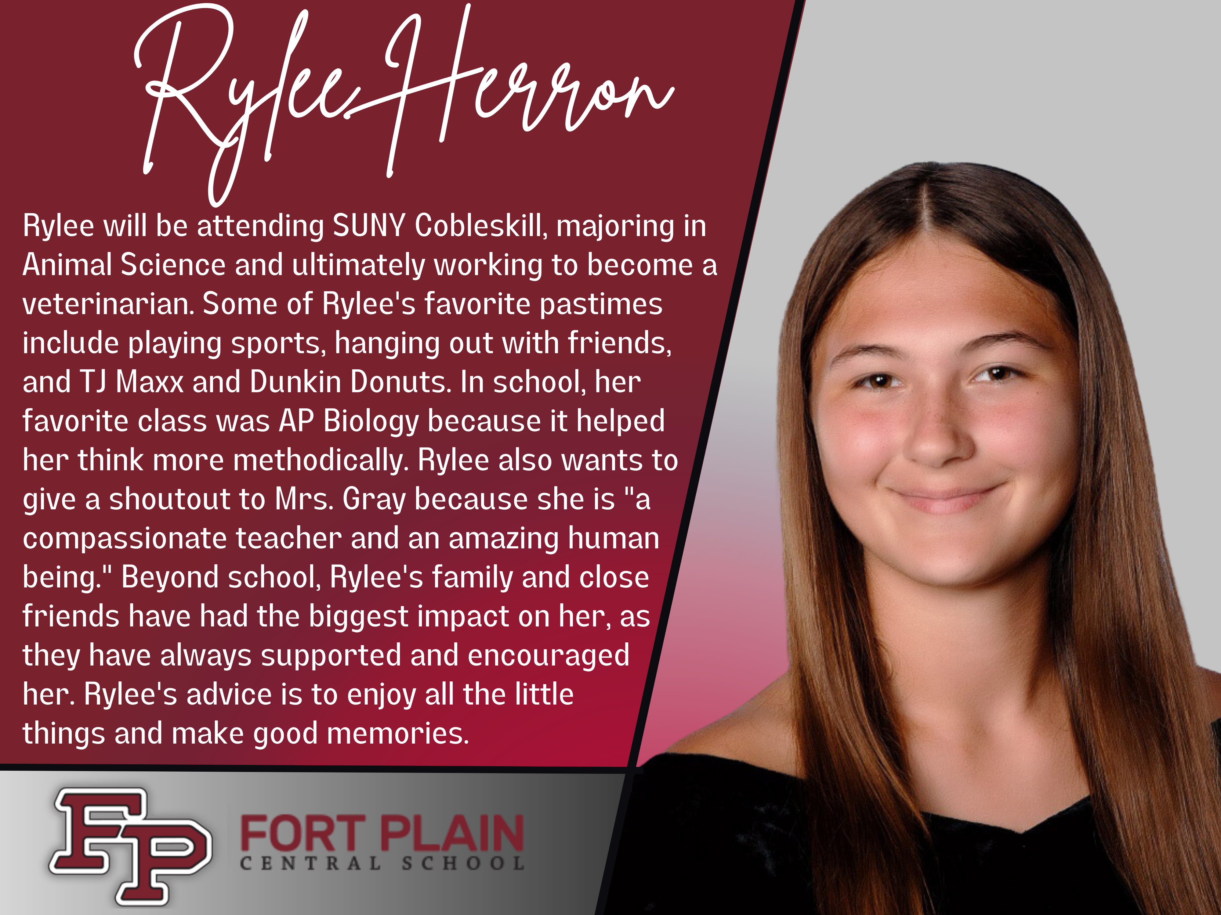 photo of and info about Rylee