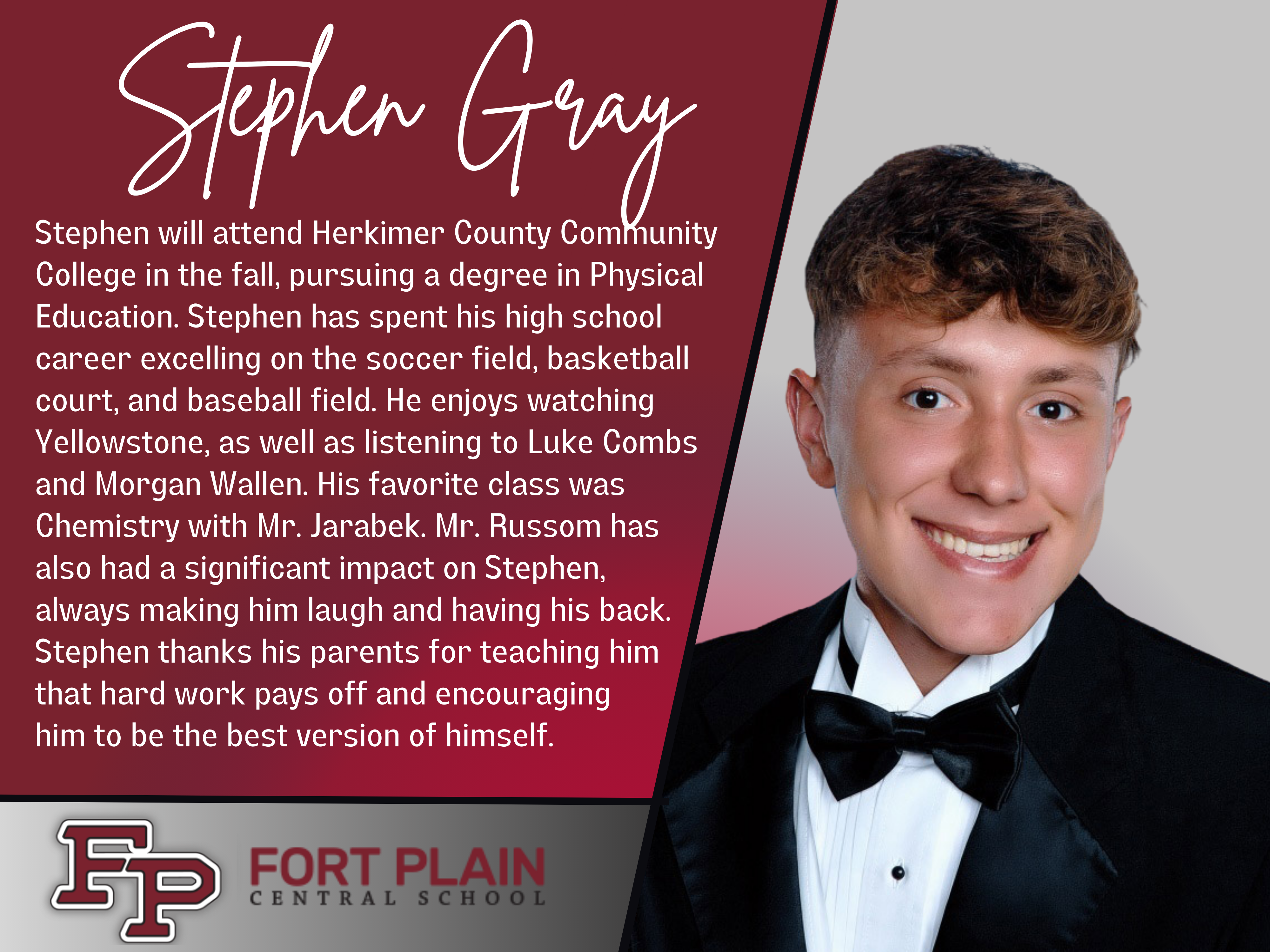 photo of and info about Stephen